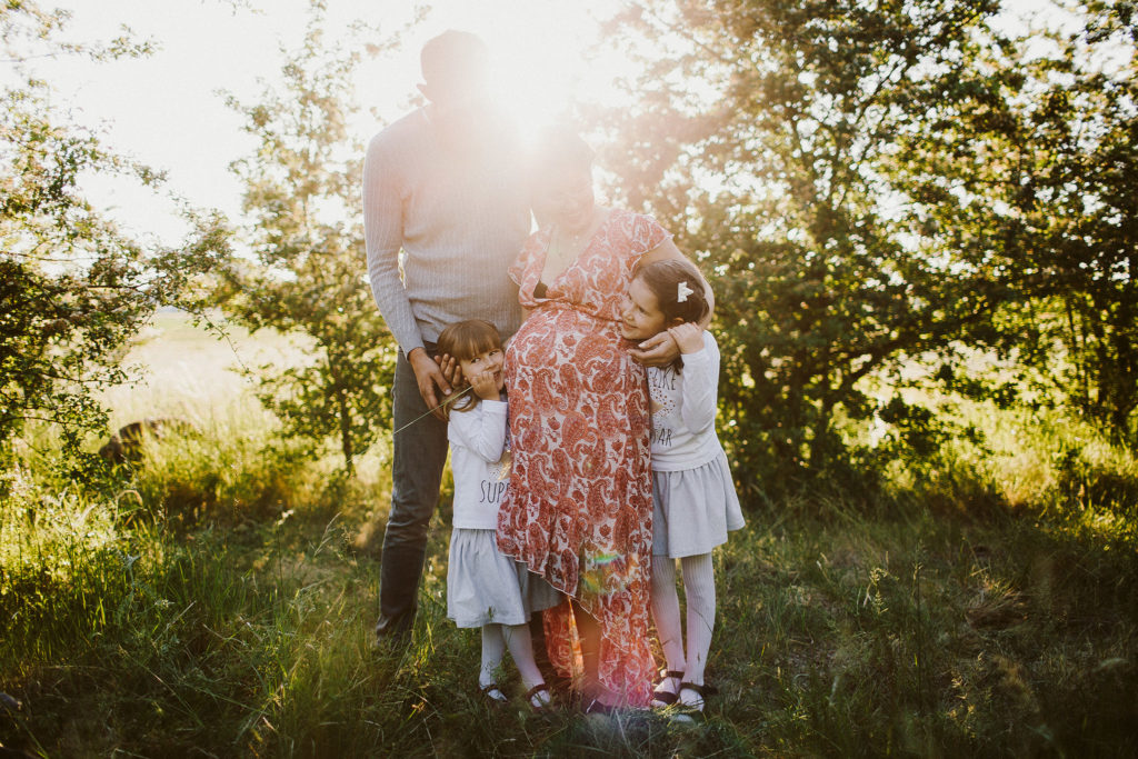 sesje ciazowe w plenerze