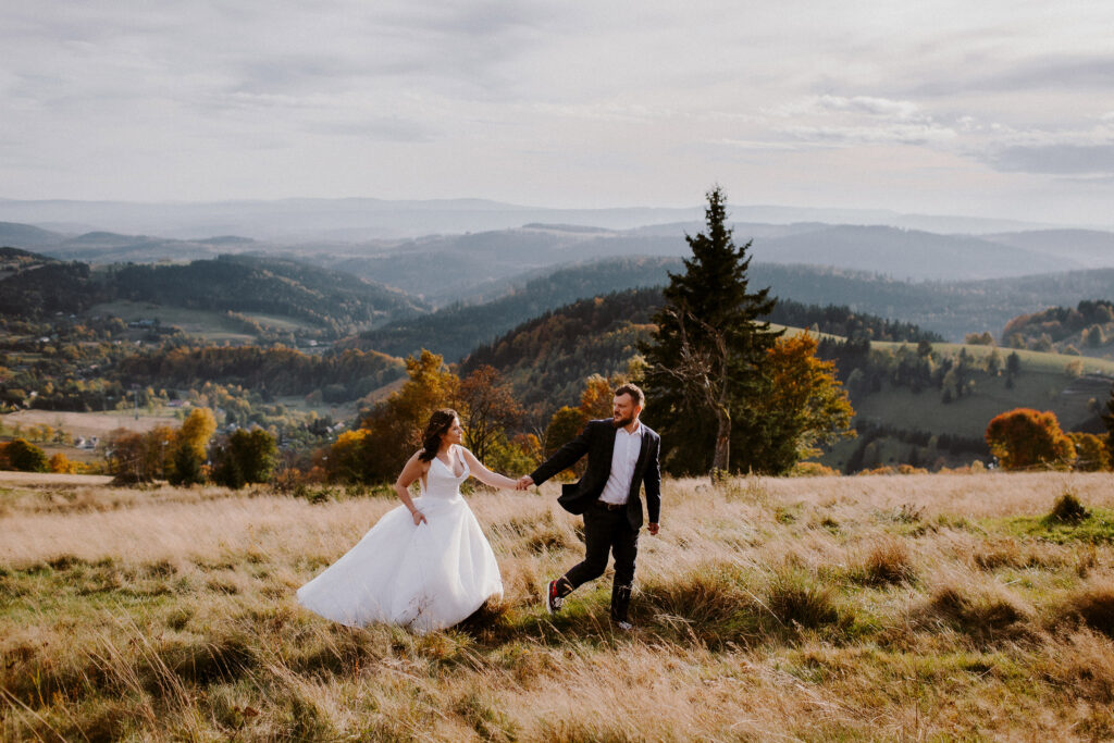 plener slubny w gorach